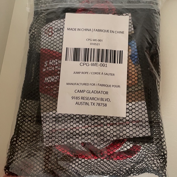 Camp Gladiator jump rope - Picture 3 of 5